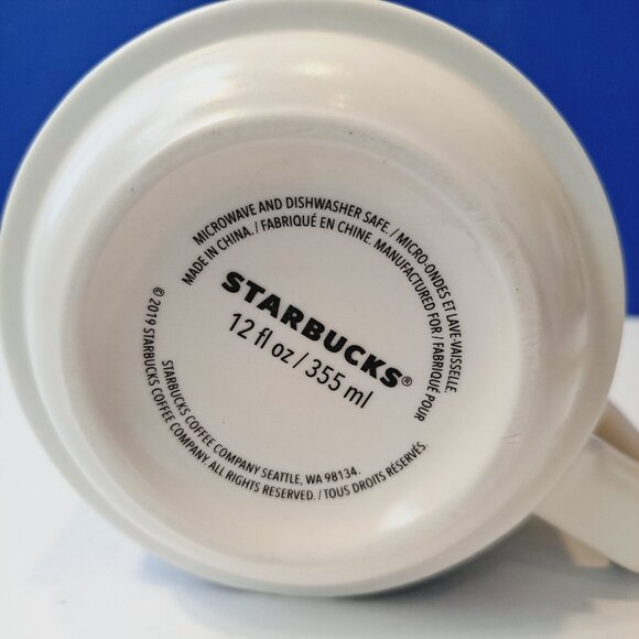 Starbucks Fall Flora Limited Floral Butterfly 12oz Coffee Cup Mug - Picture 6 of 13